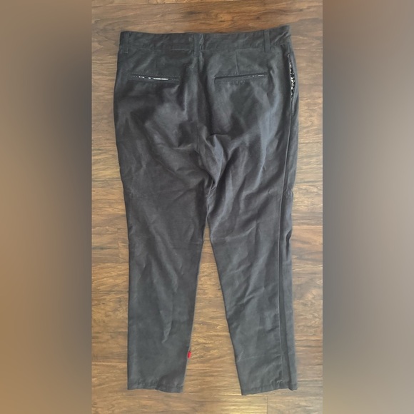 Betabrand Cordaround Corduroy Pants Dark Grey Dress Pants Comfortable NWT 36x34 - Picture 2 of 11